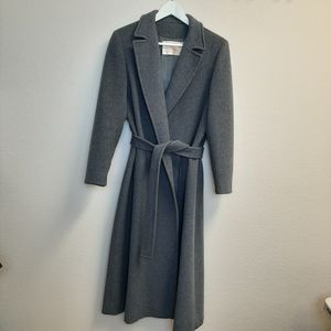 ❄️Pendleton Vintage Gray Robe Style Womens Jacket